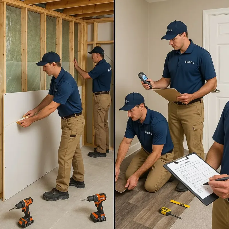 Repairs and Reconstruction process in Grant County, IN